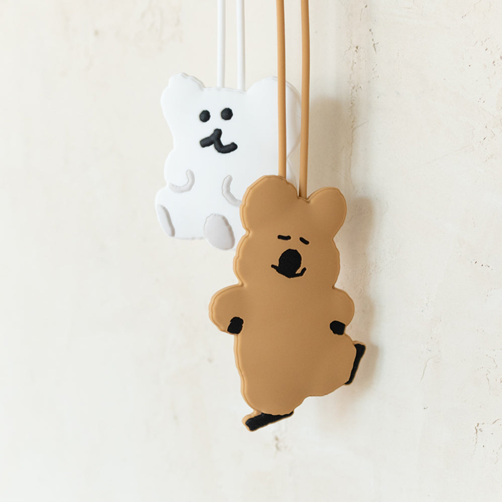 DINOTAENG シリコンネームタグ(in the Woods) ボボ