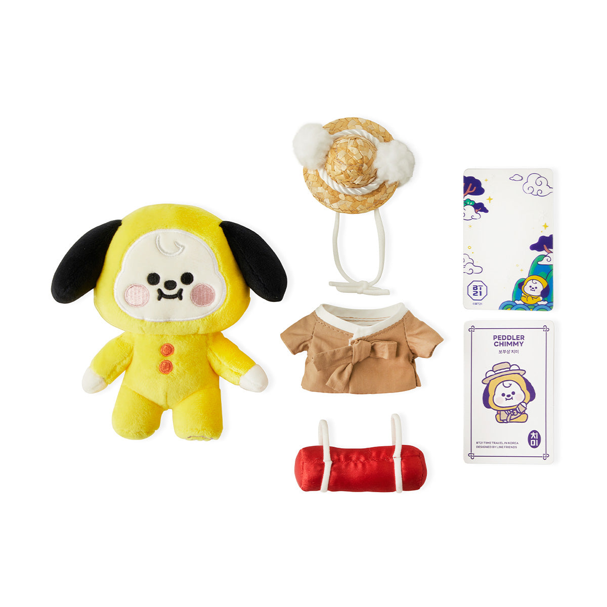 BT21 CHIMMY ぬいぐるみ HOLIDAYS 限定 BTSジミン チミー｜Yahoo