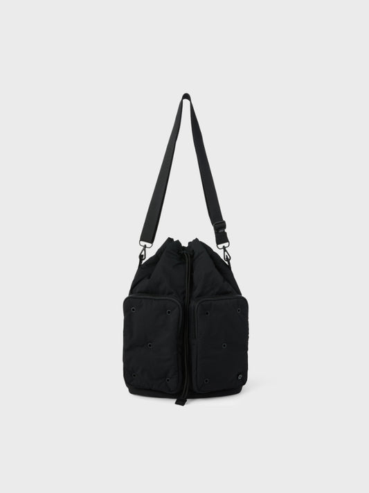 COLLER バケツ型バッグ L ブラック