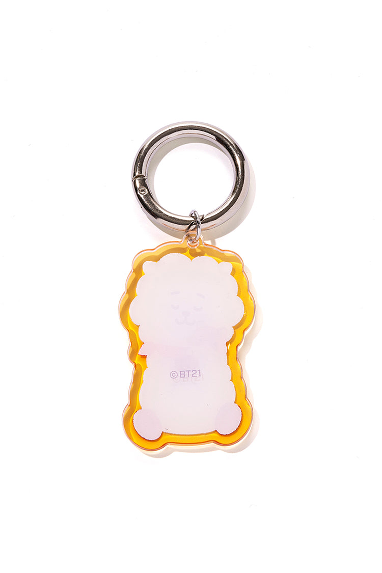 ぷっくりアクリルキーチェーン(Fluffy Big Hugs) RJ