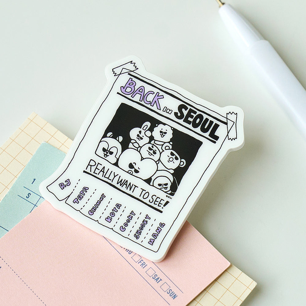 SEOUL クリップマグネット(CITY-EDITION) BT21