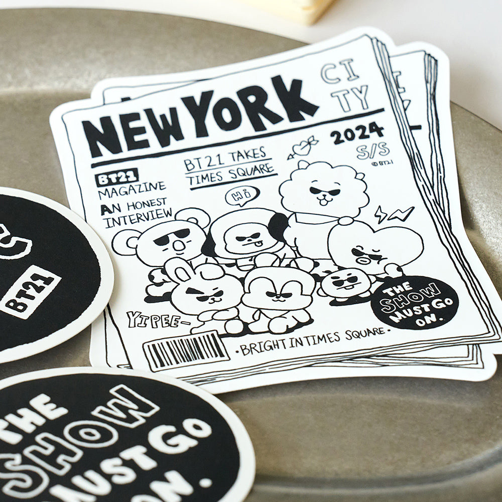 NEW YORK ステッカー(CITY-EDITION) BT21