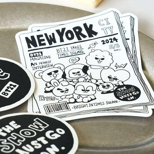 NEW YORK ステッカー(CITY-EDITION) BT21