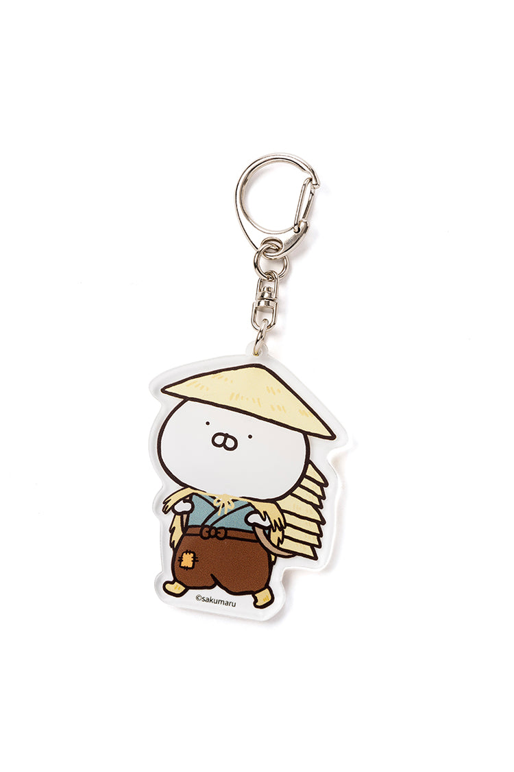 笠ひよこ アクリルキーチェーン(むかしばなし) うさまる