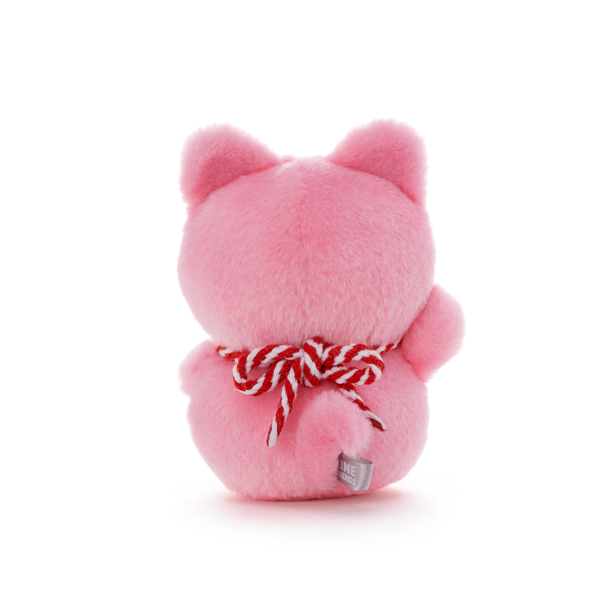 招き猫ぬいぐるみ ピンク サリー