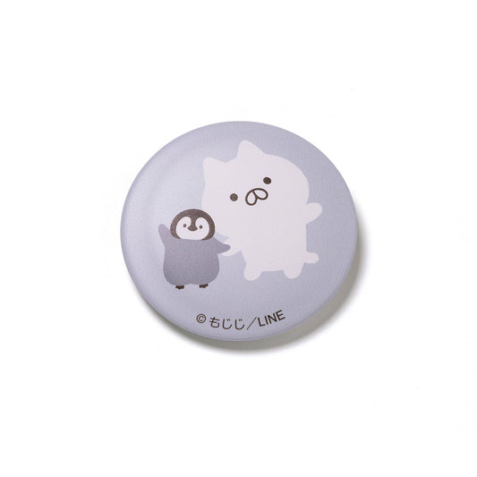 ぷくぷく缶バッジ(あいさつ) ねこぺん日和