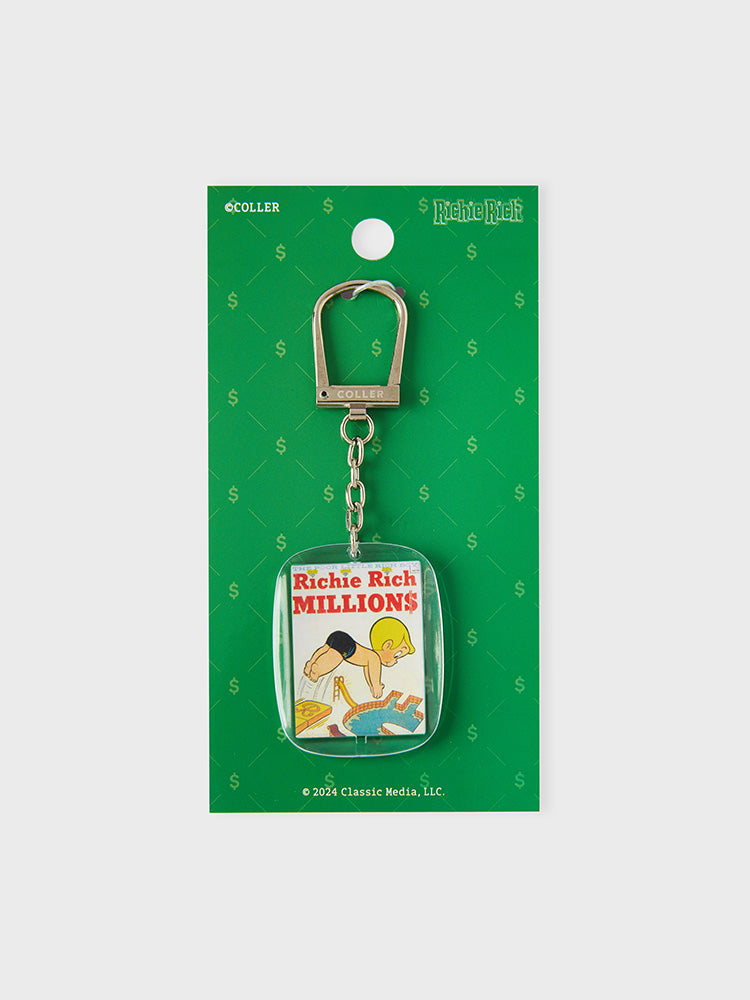 COLLER x UNIVERSAL アクリルフォトキーリング リッチー・リッチ VER.2
