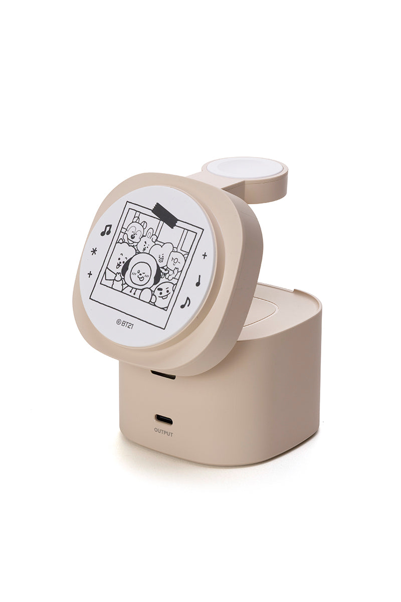 4in1ワイヤレスチャージャー BT21