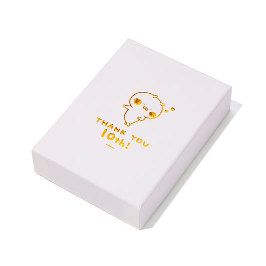 箔ポストカードセット(THANK YOU 10th) うさまる