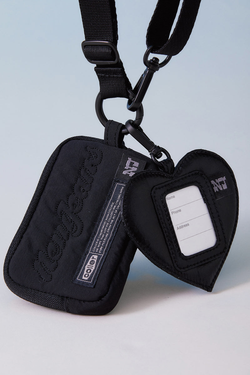 NJ X COLLER カードウォレットセット(SHADE BLACK)