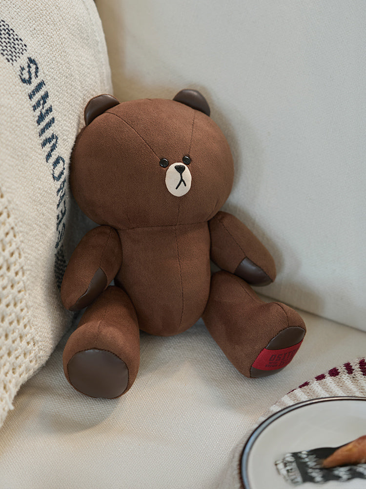 ミディアムぬいぐるみ(OSITOY) ブラウン