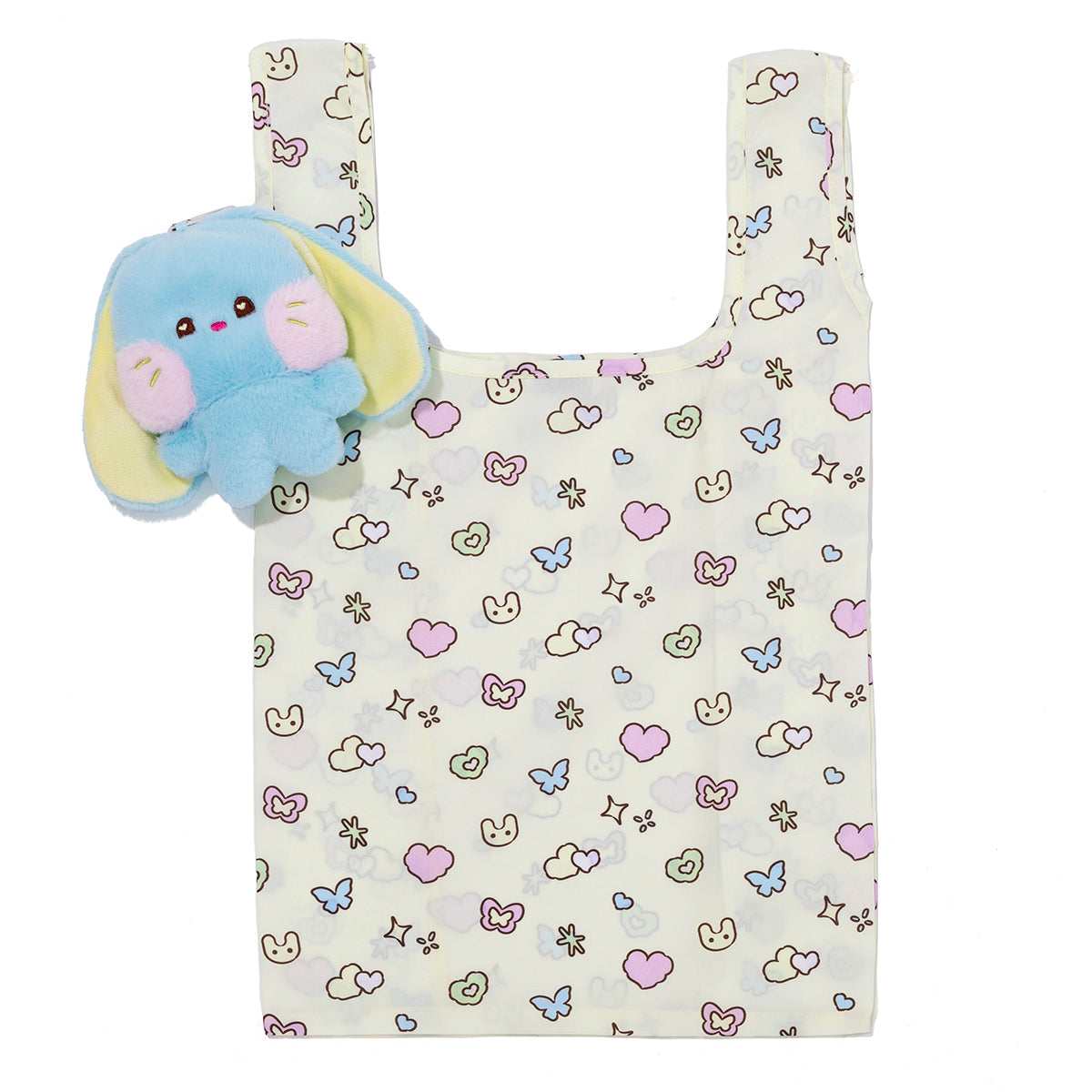 bunini エコバックINマスコット(BLUE)