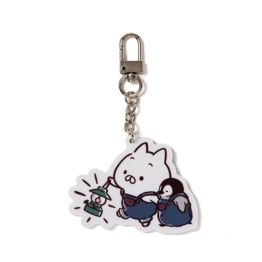 EDWIN × ねこぺん日和 アクリルキーチェーン てくてく