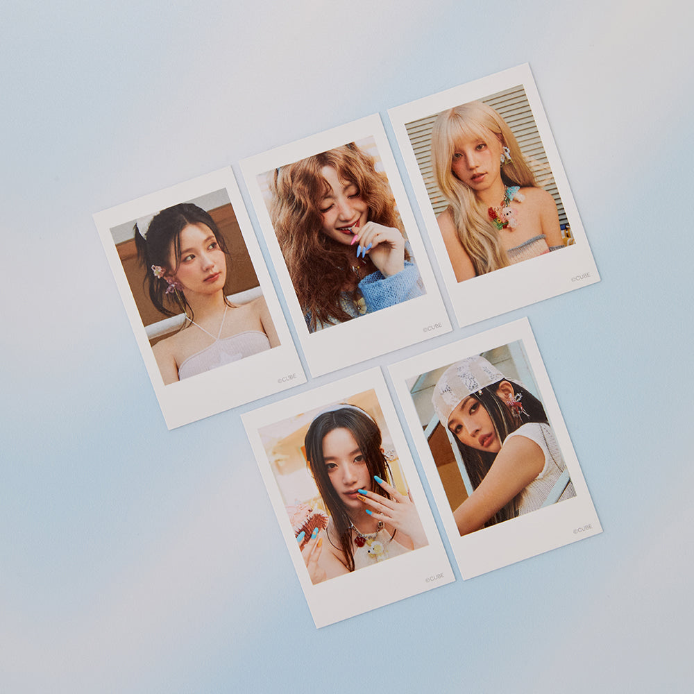 i-dle ティンケースポラロイドセット