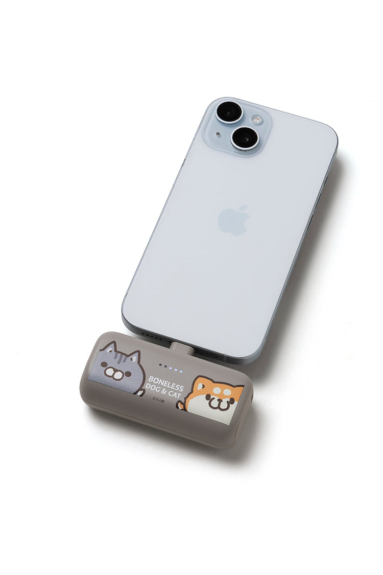 【数量限定予約販売】ダイレクトバッテリー(5000mAh) ボンレス犬とボンレス猫