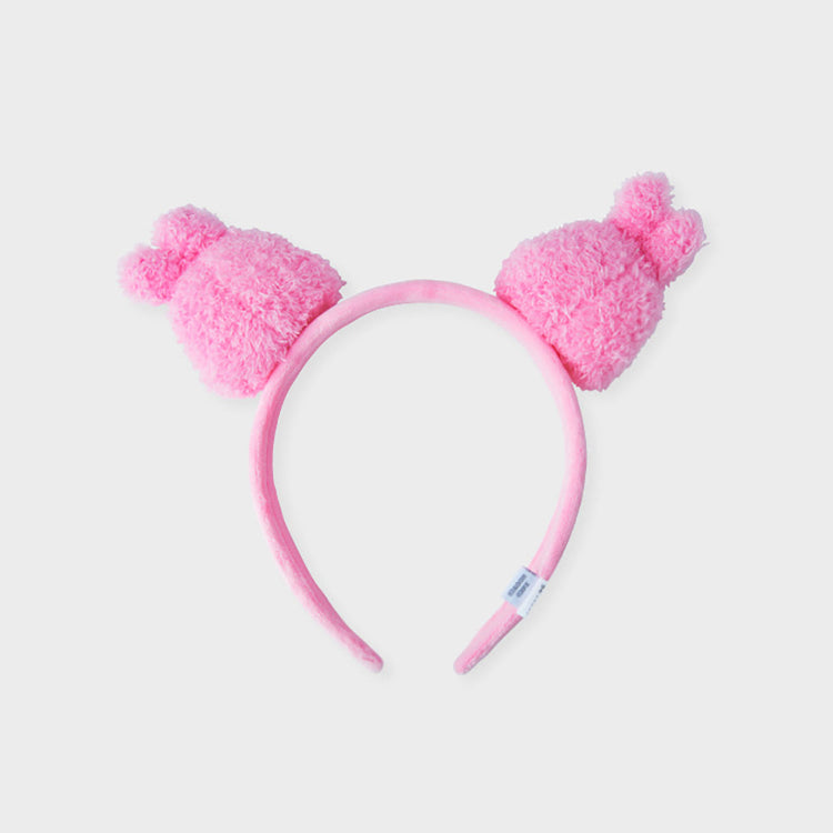 bunini ぬいぐるみヘアバンド (PINK)
