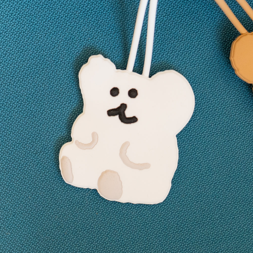 DINOTAENG シリコンネームタグ(in the Woods) ボボ