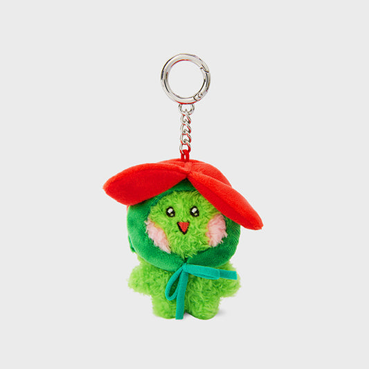 mini minini フラワーキーリング レニニ