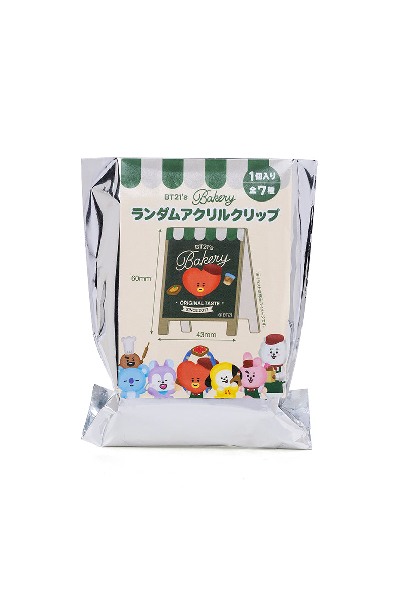 黒板ランダムクリップ(BAKERY) BT21