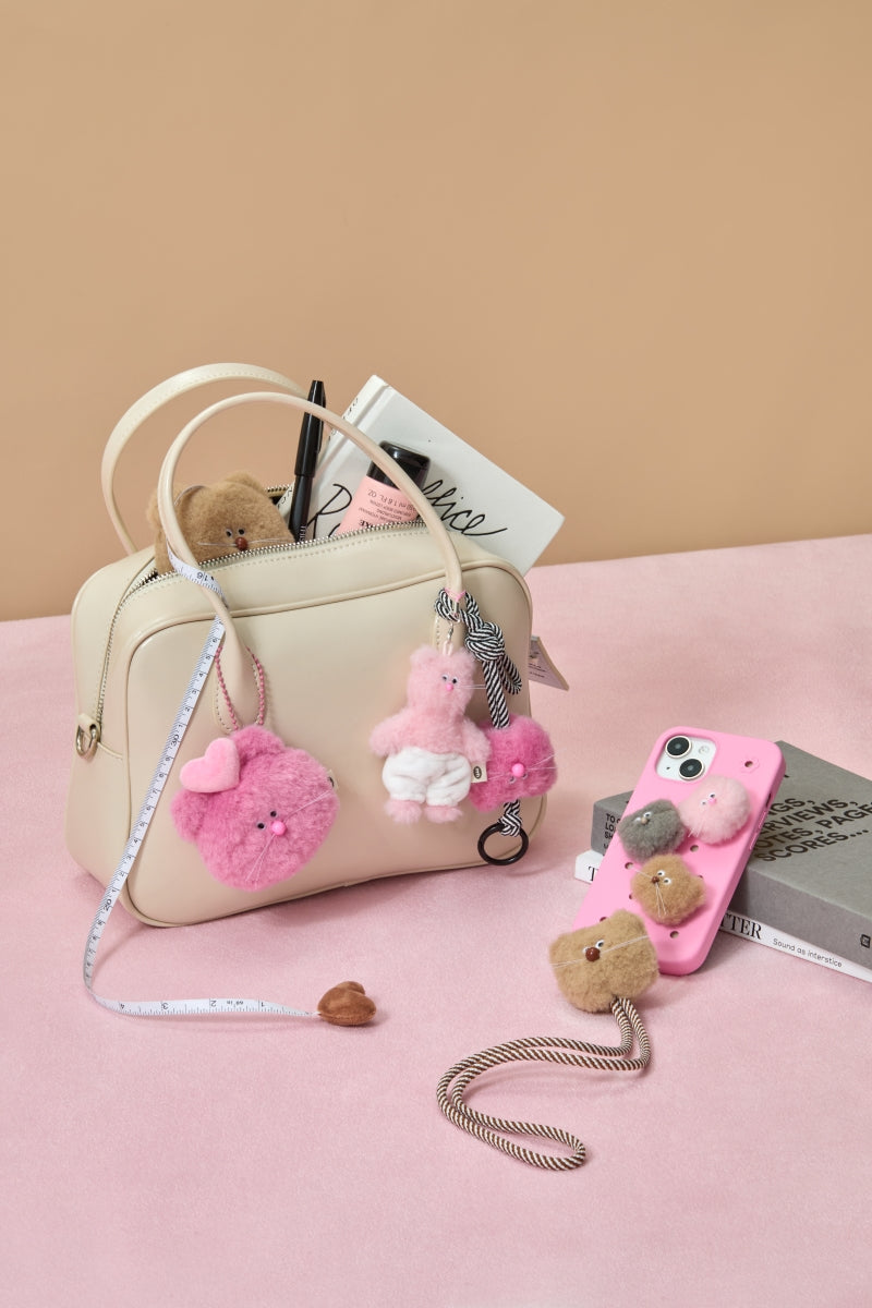 MNH ぬいぐるみメジャーキーリング COHEE