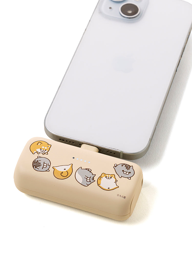 【数量限定予約販売】ダイレクトバッテリー(5000mAh) ボンレス犬とボンレス猫