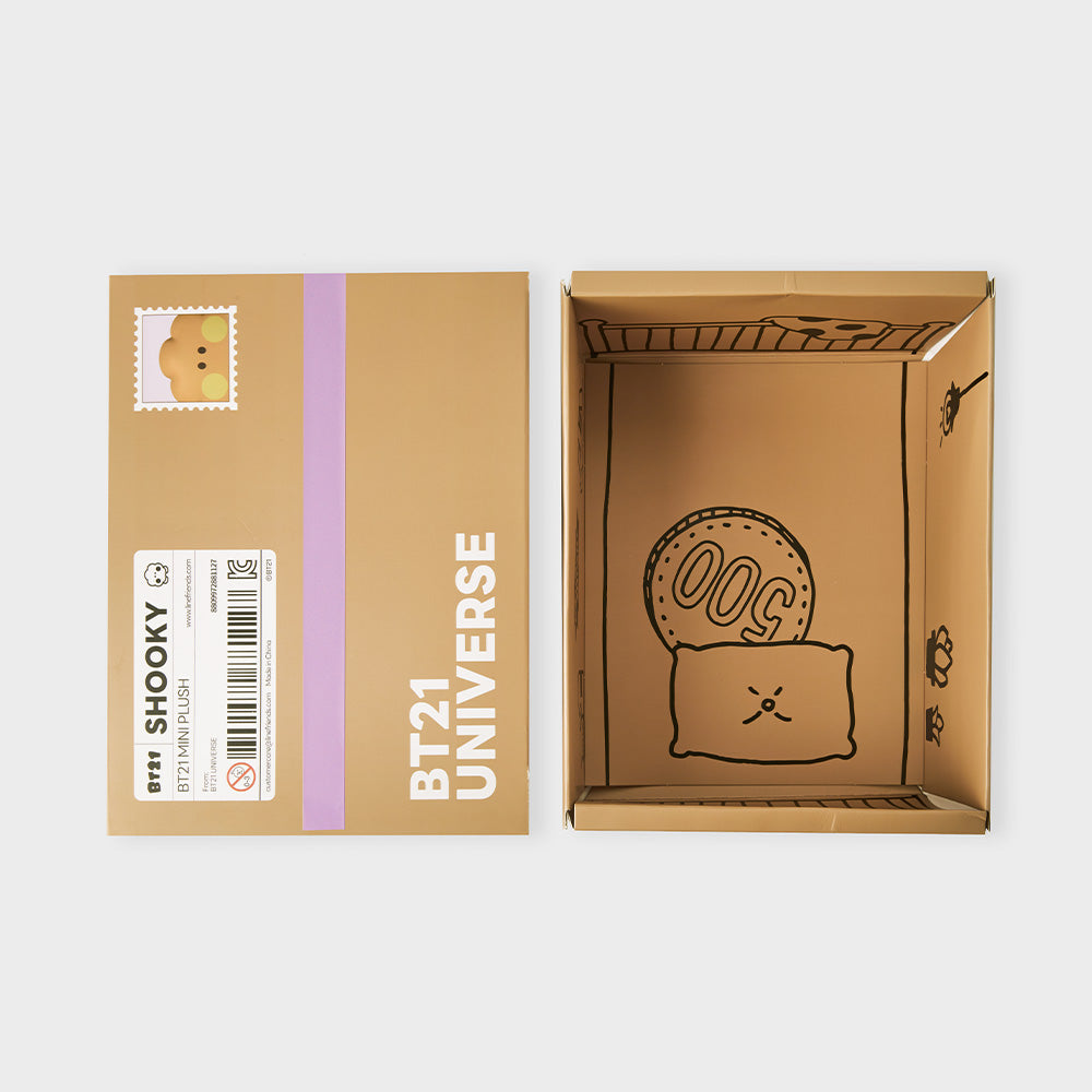 BT21 minini スタンドぬいぐるみ(BIG＆TINY) SHOOKY