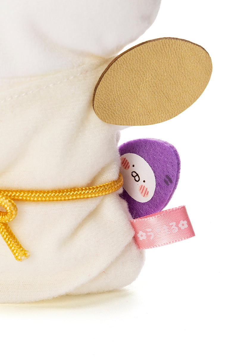 金の芋銀の芋 ダイカットフラットポーチ(むかしばなし) うさまる