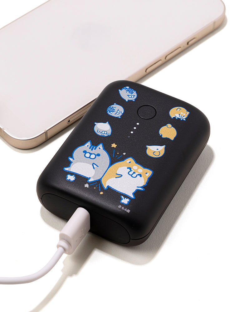 【数量限定予約販売】モバイルバッテリー(10,000mAh) ボンレス犬とボンレス猫