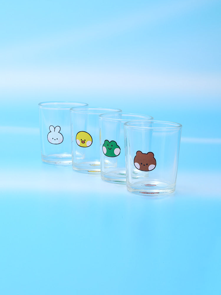 minini ワールド 焼酎グラスセット(minini world) LINE FRIENDS