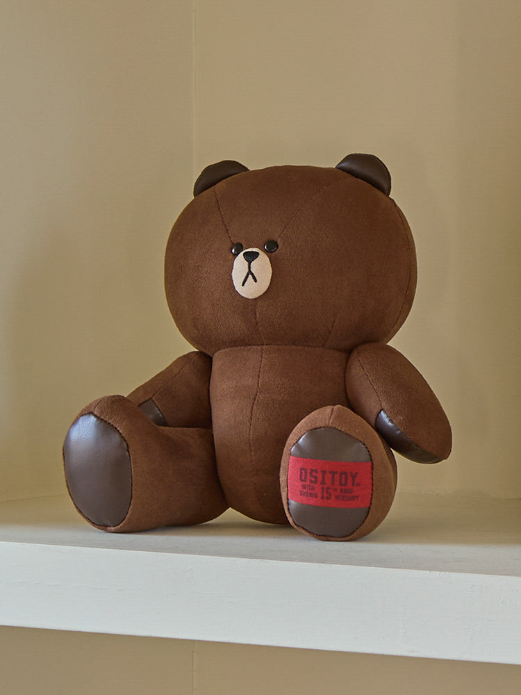 ミディアムぬいぐるみ(OSITOY) ブラウン