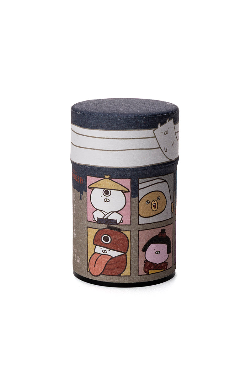 おふく園ほうじ茶缶(妖怪屋敷) うさまる