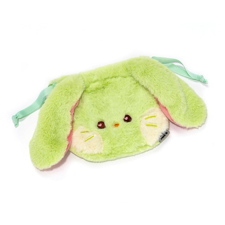 bunini プラッシュ巾着(GREEN)