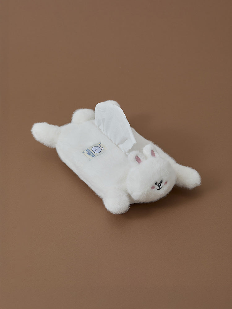 ぬいぐるみティッシュケース(HUG BROWN) コニー