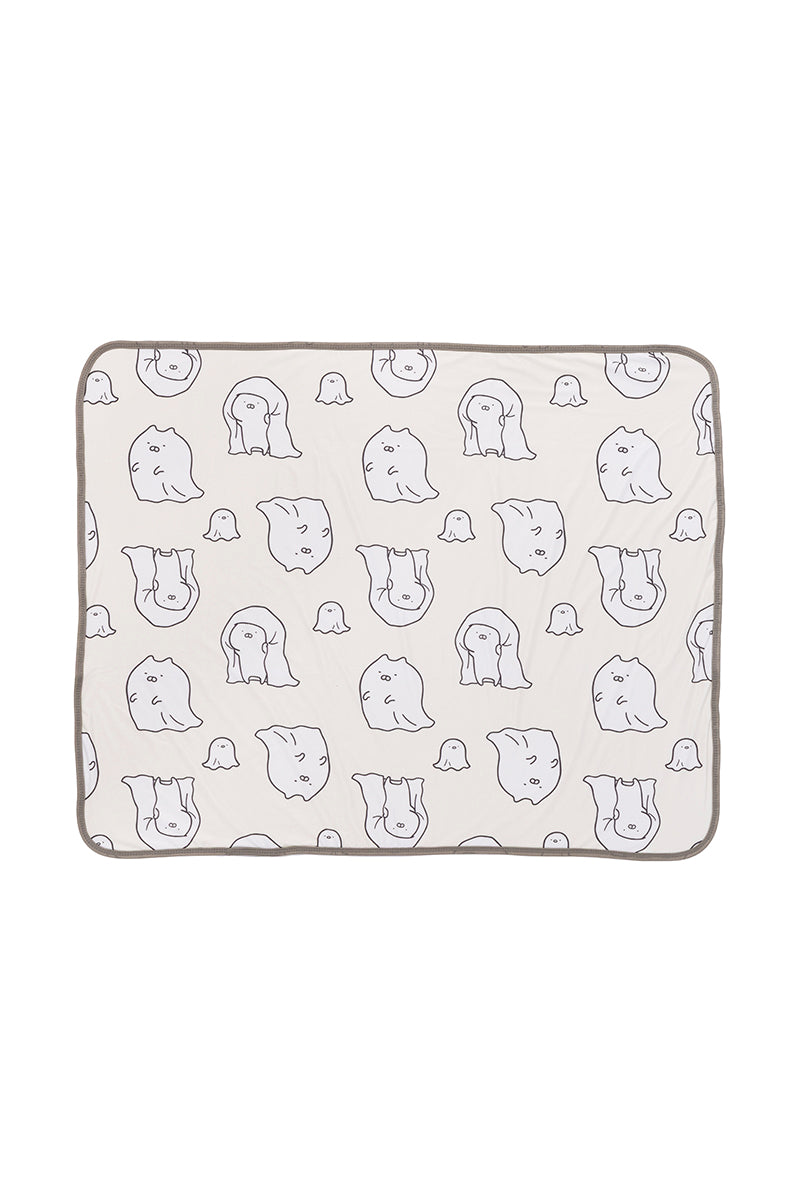 こわい夢みちゃう？冷感ブランケット(妖怪屋敷) うさまる