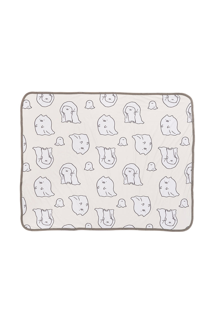 こわい夢みちゃう？冷感ブランケット(妖怪屋敷) うさまる