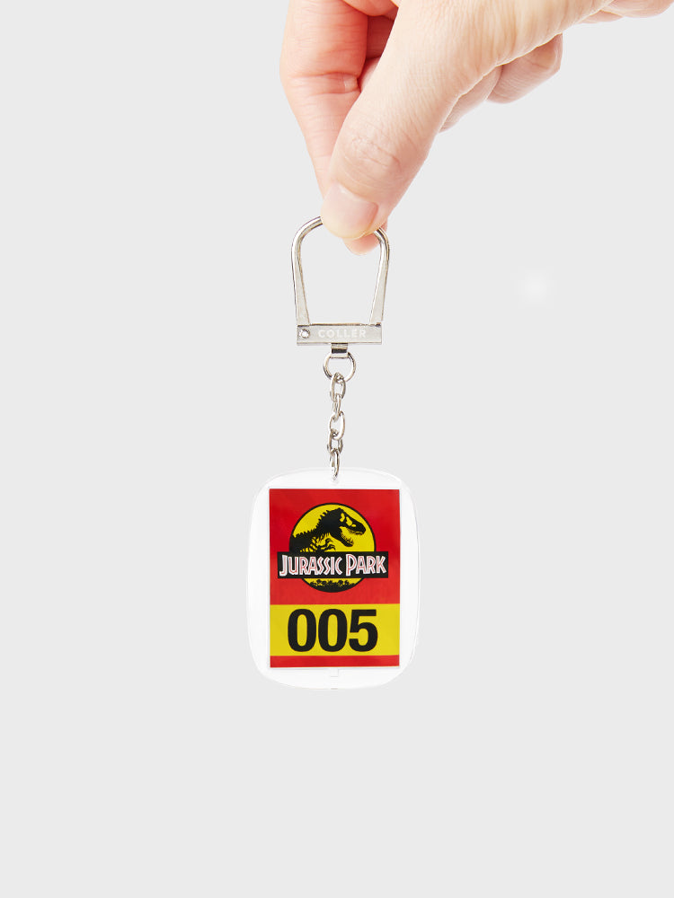 COLLER x UNIVERSAL アクリルフォトキーリング ジュラシックパーク