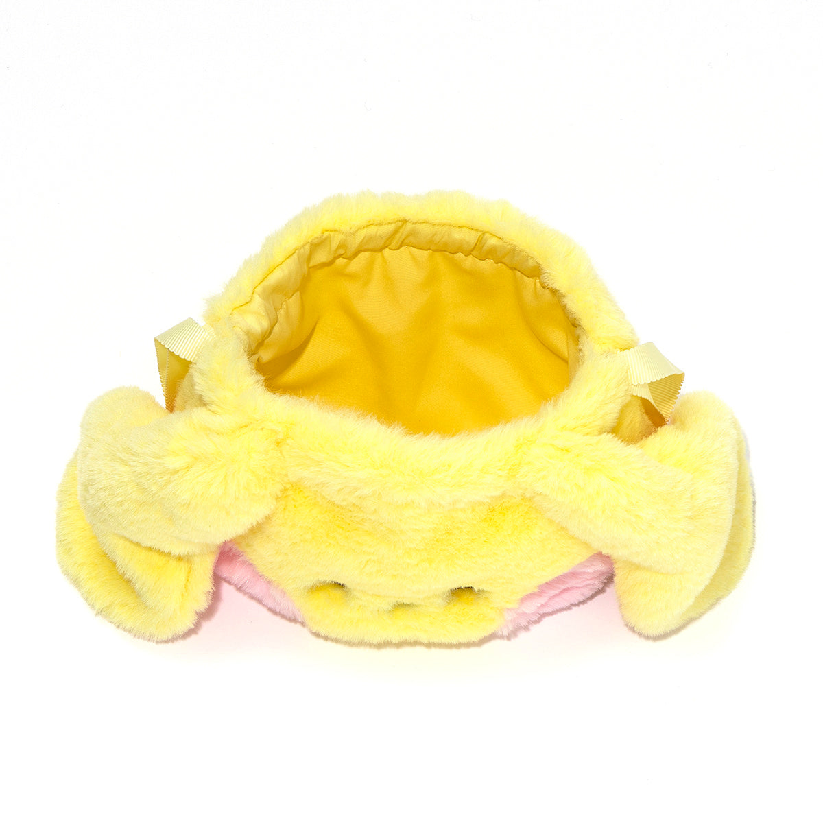 bunini プラッシュ巾着(YELLOW)