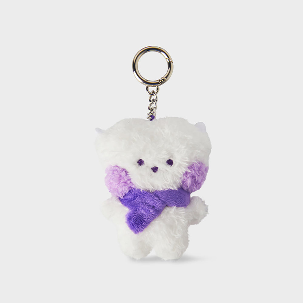 BT21 minini ぬいぐるみキーリング(パープル) RJ