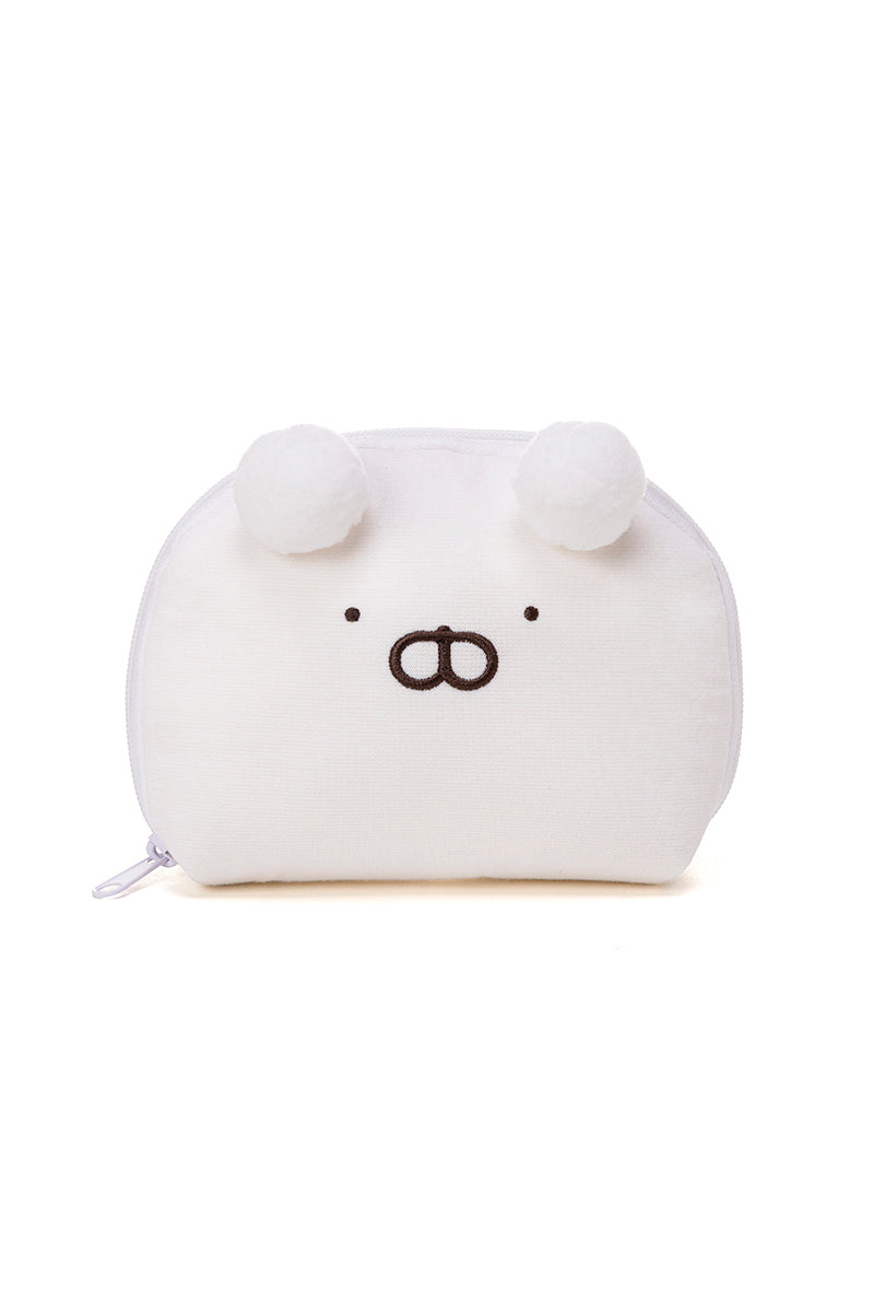 ポーチ ふわふわみみ(なんかへん?) うさまる