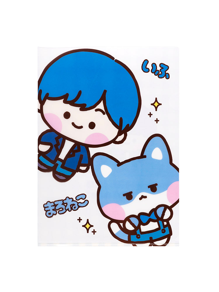 いれいすminini クリアファイル(A Fun Day Together) いふ＆まろねこ