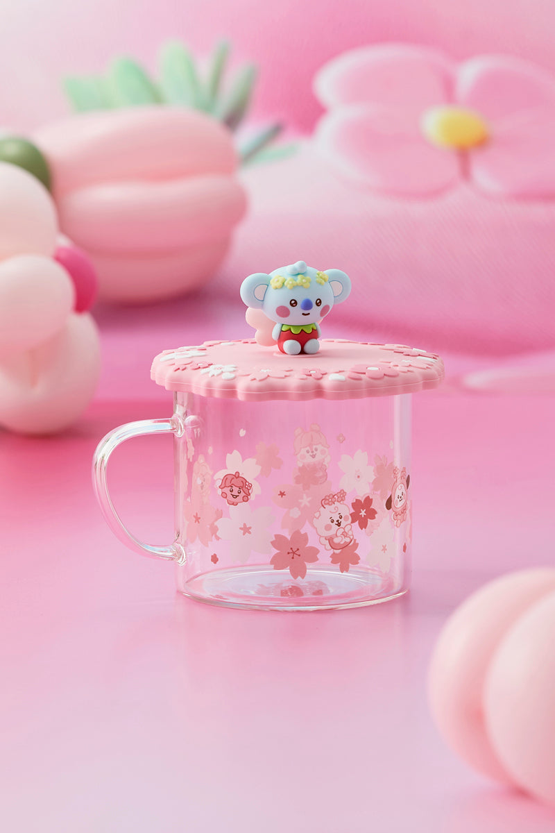 ベビー ガラスコップ＆カバー(SPRING FAIRY) KOYA