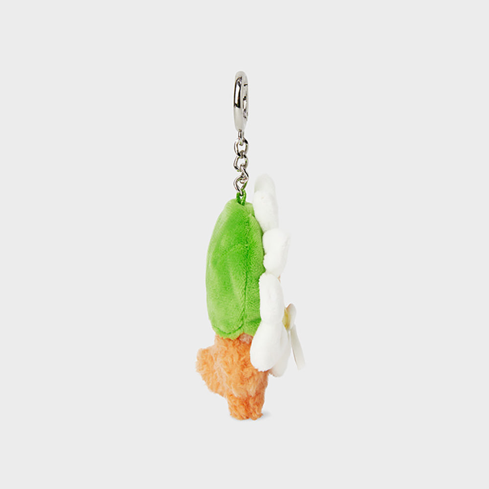 mini minini フラワーキーリング チチニ