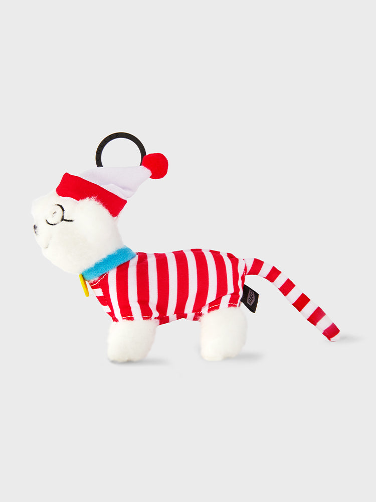 COLLER x UNIVERSAL ぬいぐるみキーリング ウォーリーをさがせ！(ウーフ)