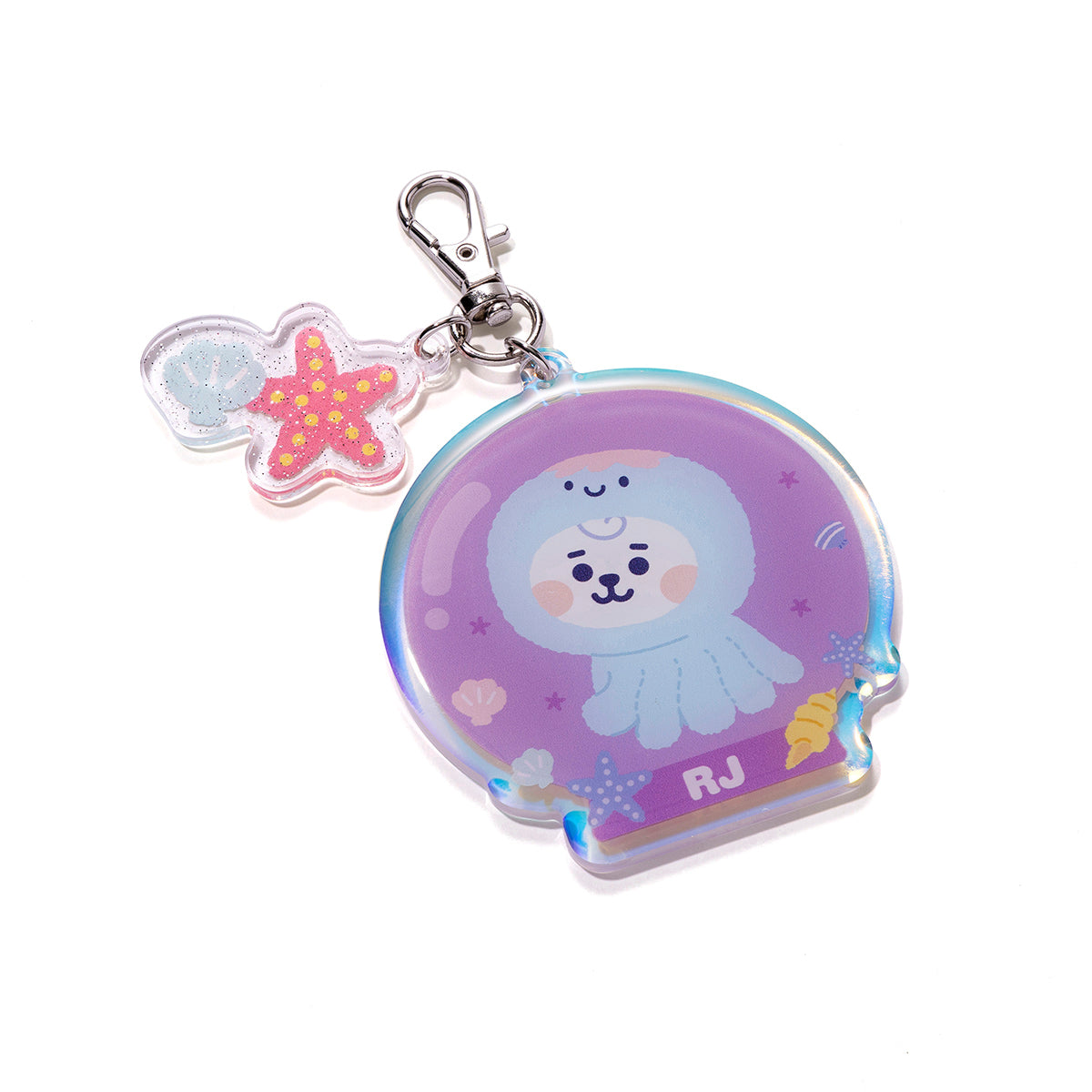 ベビー 海の生物2アクリルキーチェーン(Little Friends) RJ