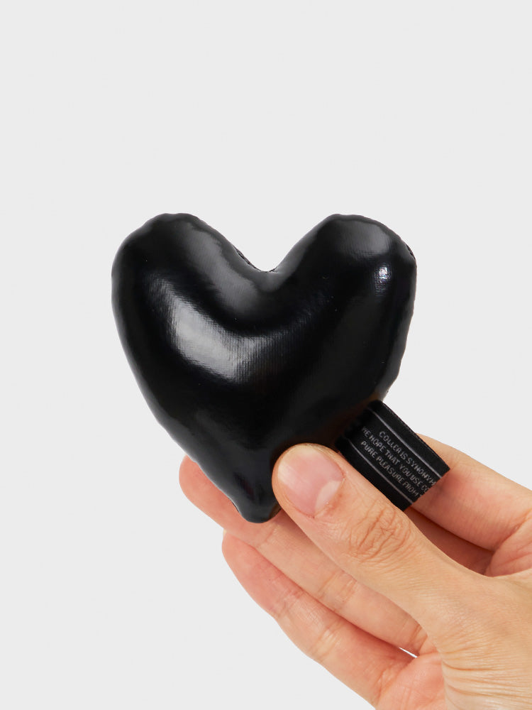 COLLER PADDED ハート型スティコンセット ブラック