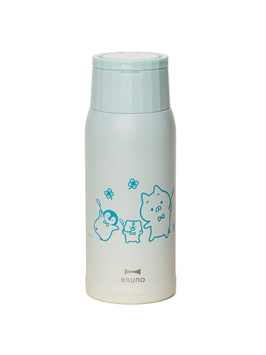 【数量限定予約販売】BRUNO ハンドル付き軽量ステンレスボトル medium ねこぺん日和
