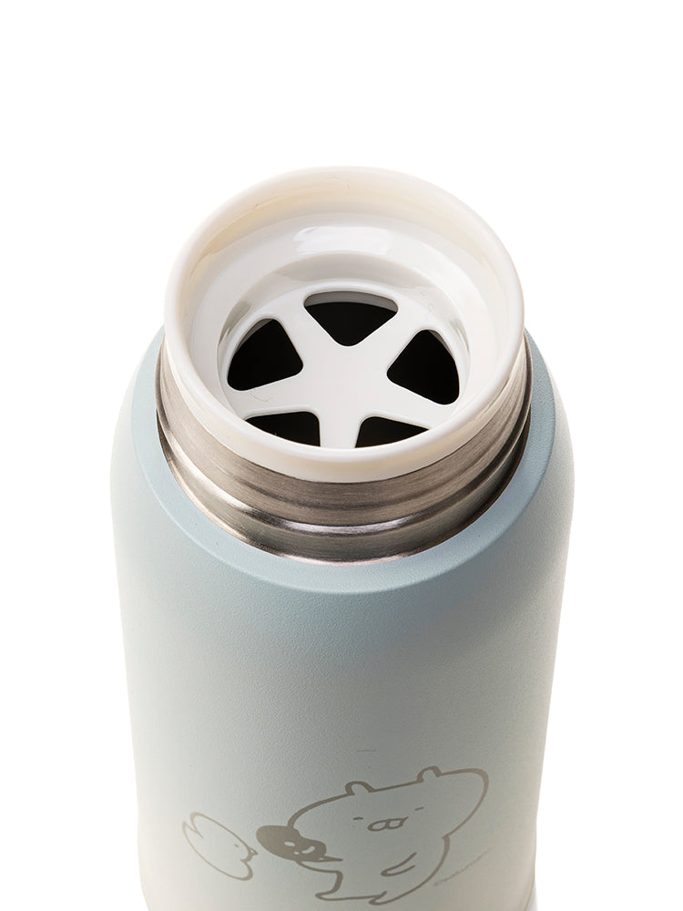 【数量限定予約販売】BRUNO ハンドル付き軽量ステンレスボトル medium うさまる