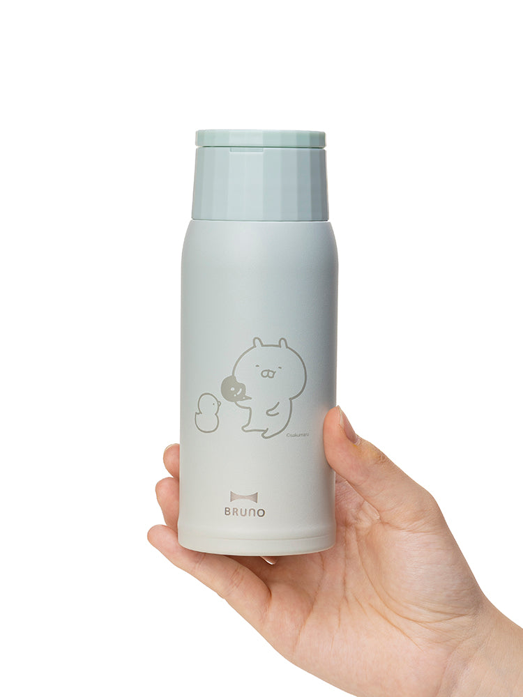 【数量限定予約販売】BRUNO ハンドル付き軽量ステンレスボトル medium うさまる