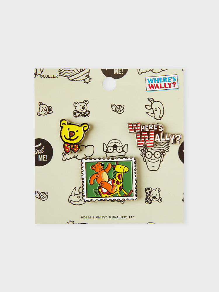 COLLER x UNIVERSAL メタルスティコンセット ウォーリーをさがせ！