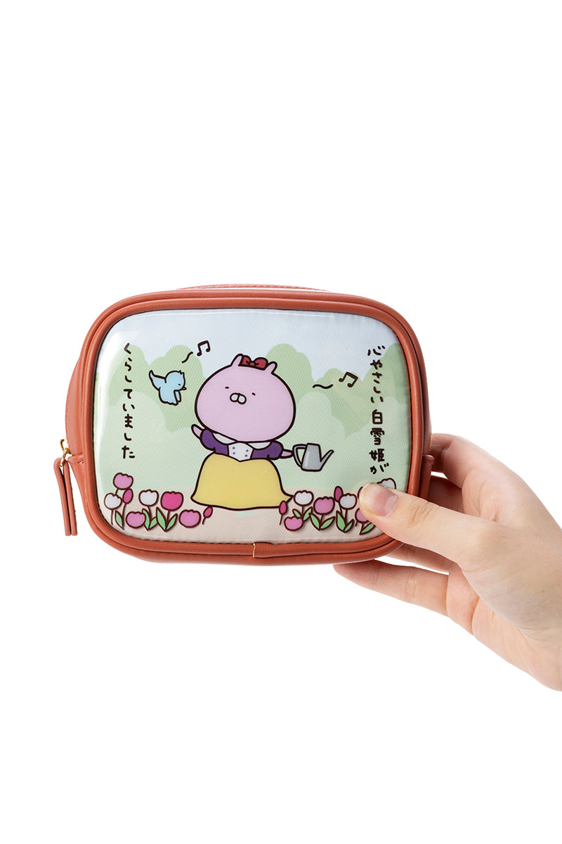 白雪姫 スクエアポーチ(むかしばなし) うさこ